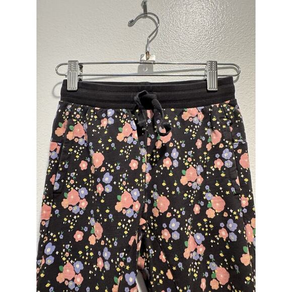 Tea Collection Sweatpants Girls Size 8 Joggers Floral Print 100% Cotton READ - Picture 3 of 13